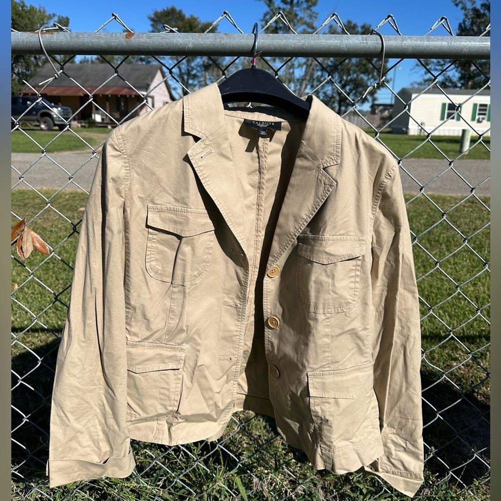 Talbots Women’s Petite Khaki Blazer